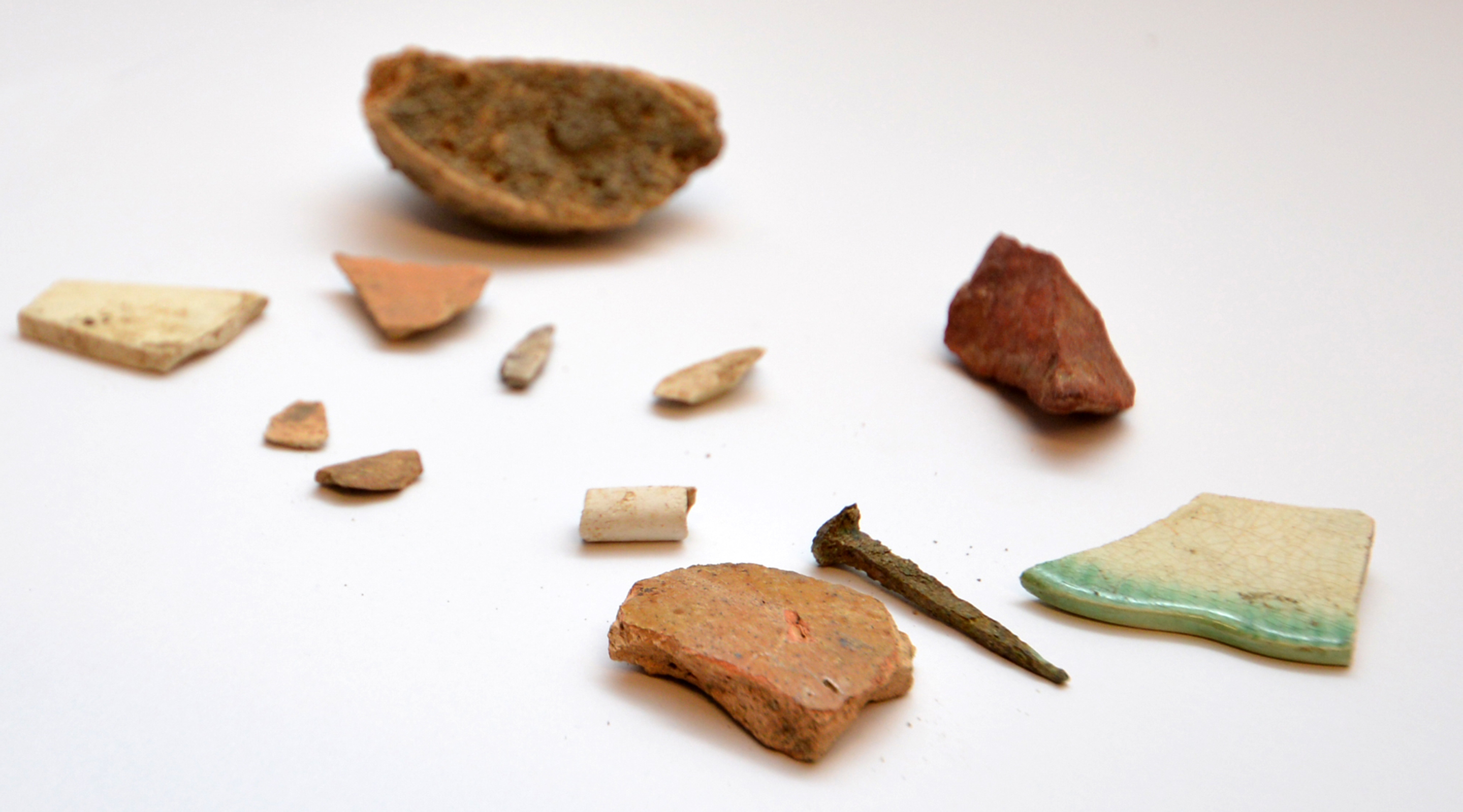Artefacts from Wynyard Walk